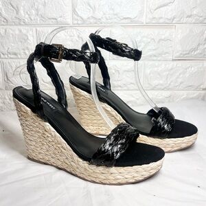 Nine West Women's Henri Wedge Sandal, Pink Size 10 NWOT